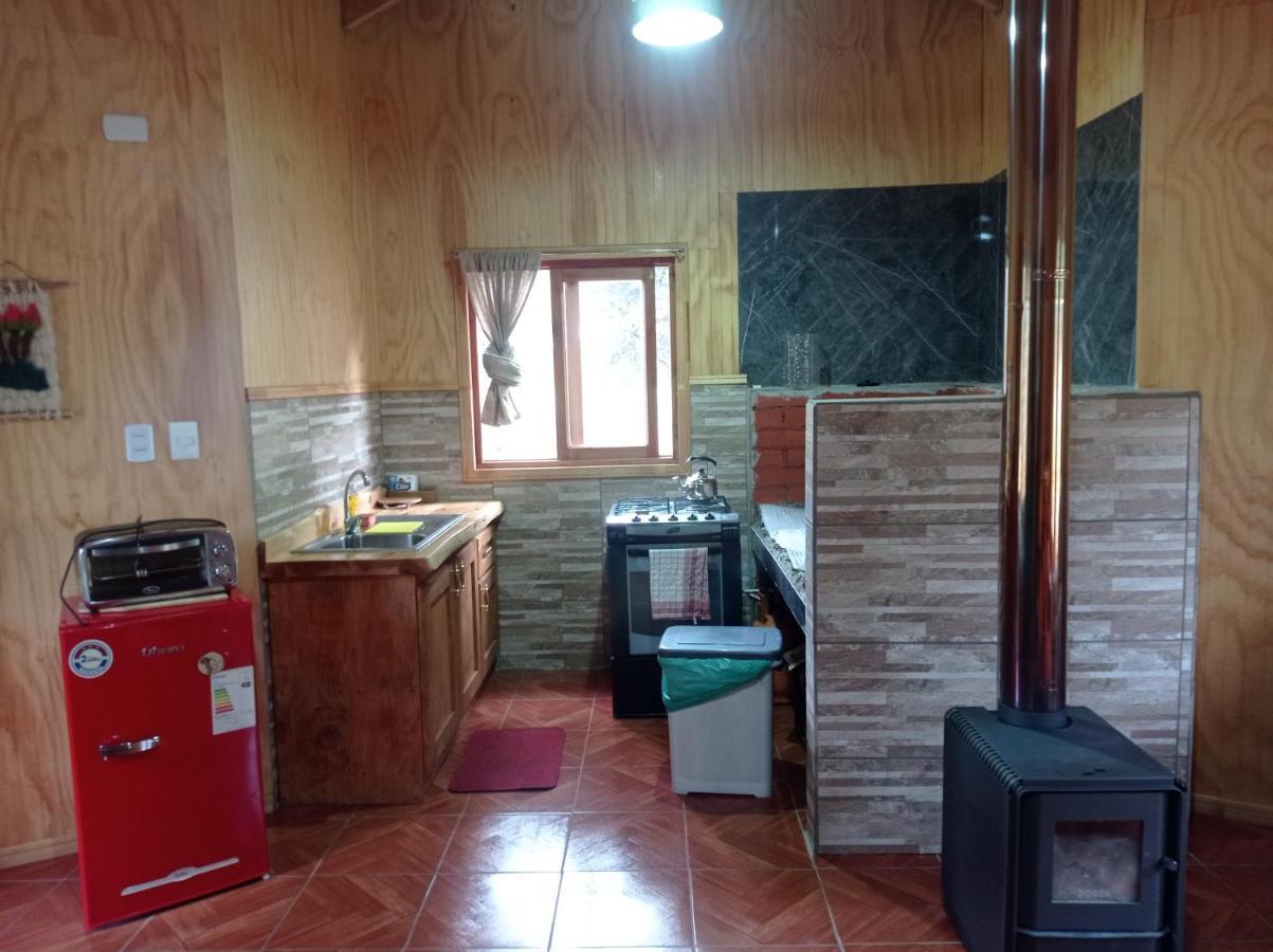 Apartamento Cabaña Kiñeco con tinaja Melipeuco Exterior foto